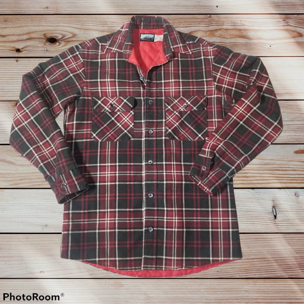 Vintage Fieldmaster Flannel Shirt Jacket